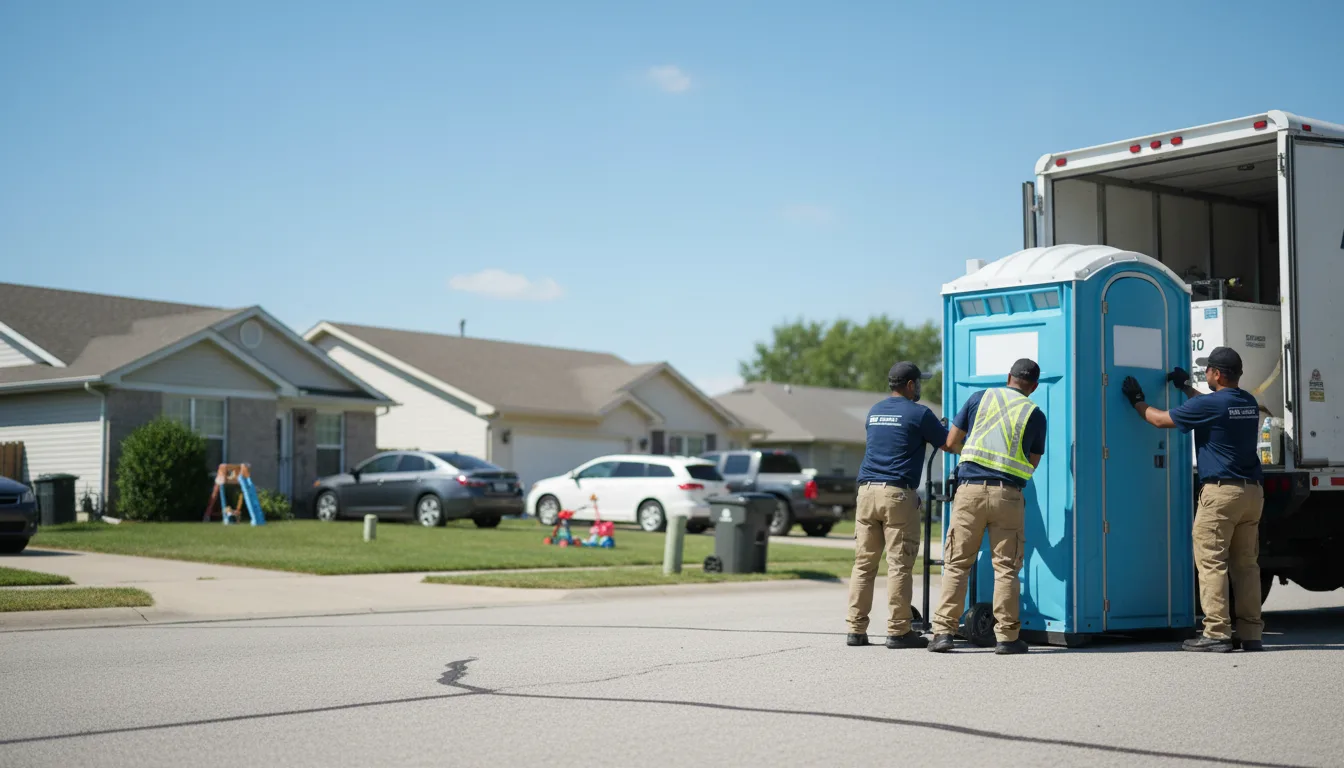 Standard Porta Potty Rentals in Chatham, IL near me